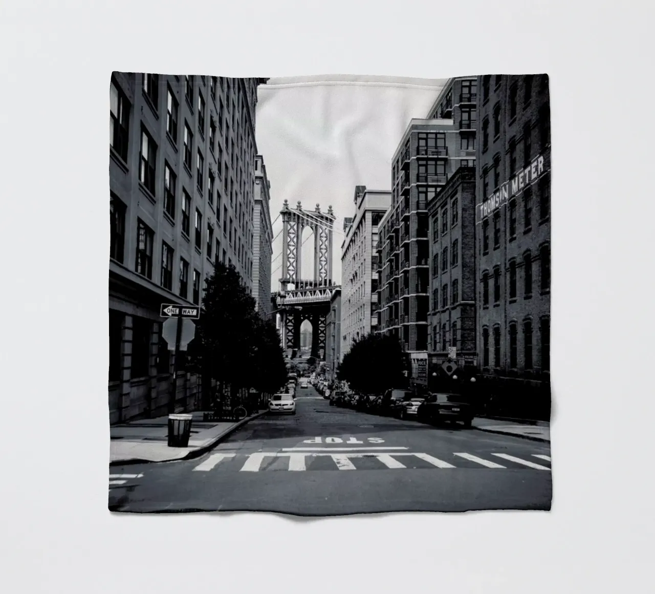 New York coperta in pile da Flo Klein