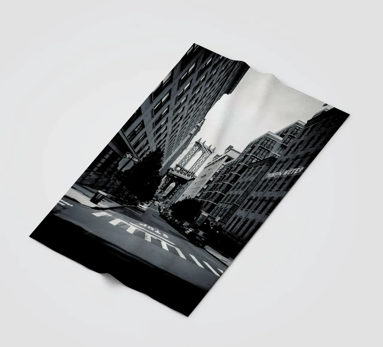 New York coperta in pile da Flo Klein