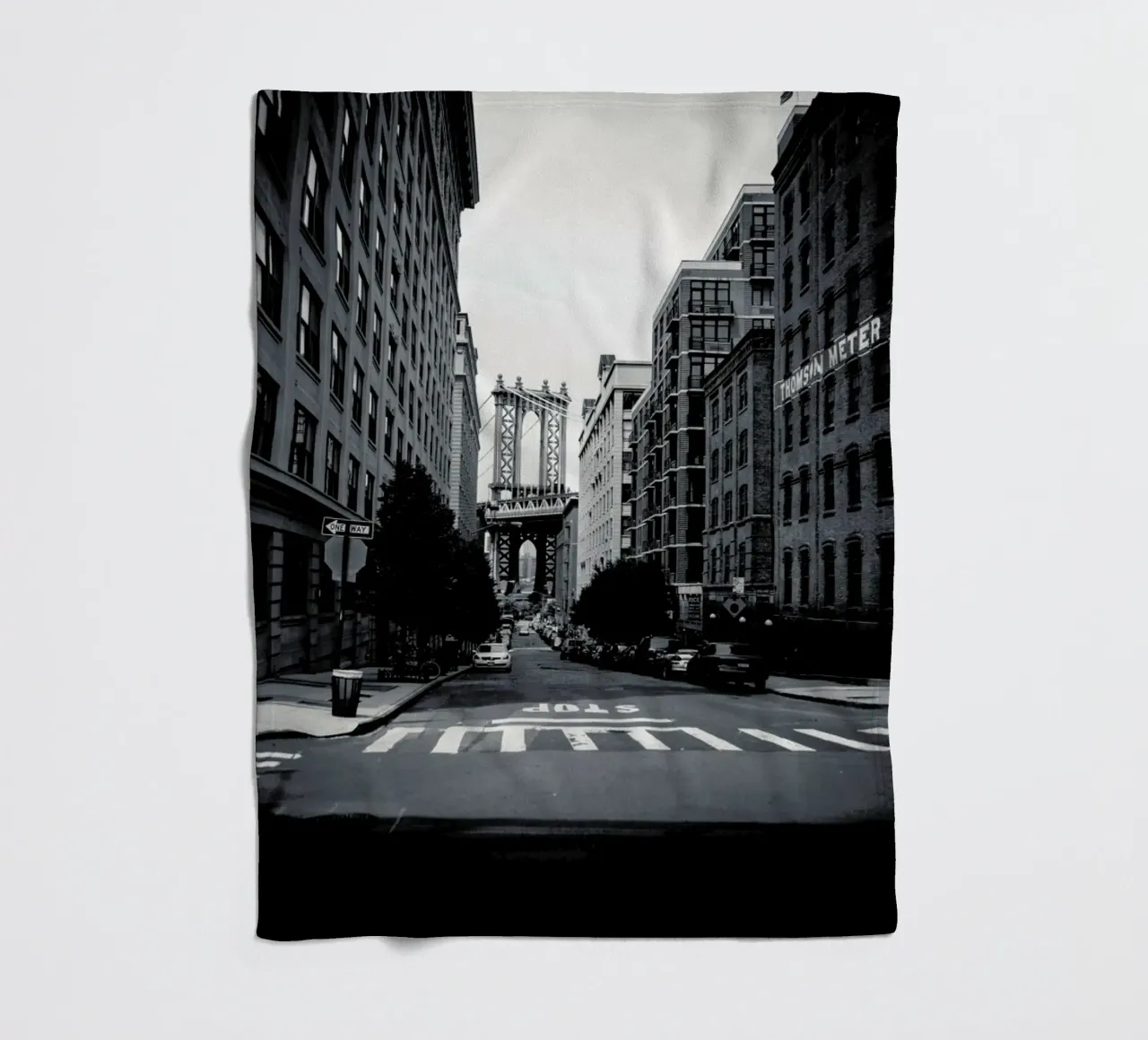 New York coperta in pile da Flo Klein