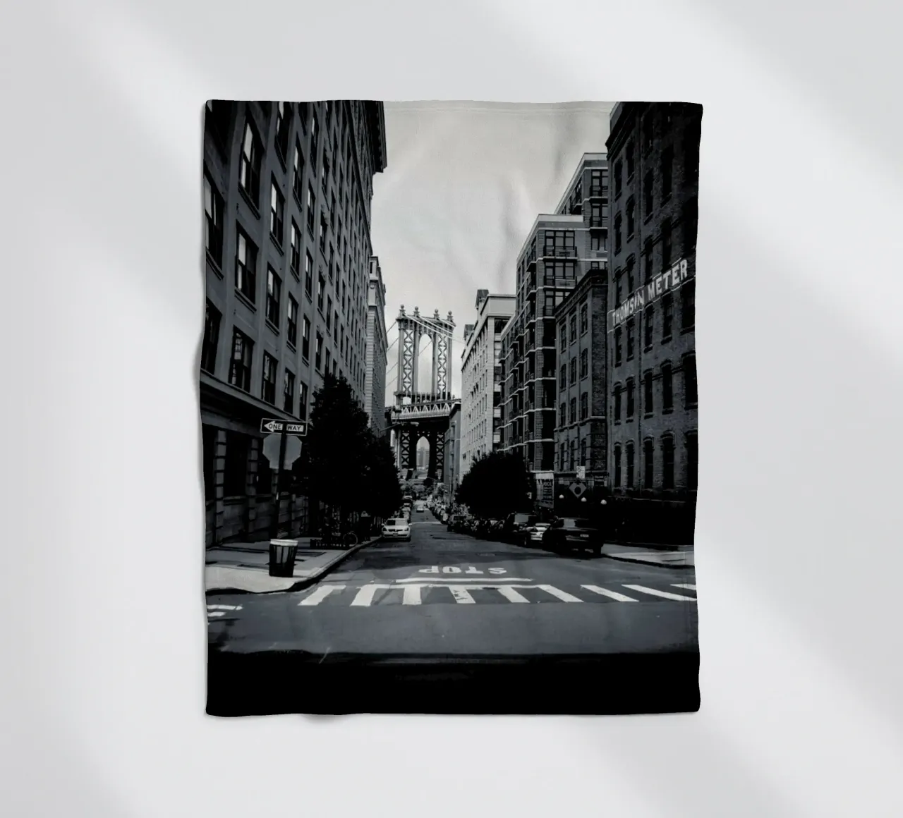 New York coperta in pile da Flo Klein