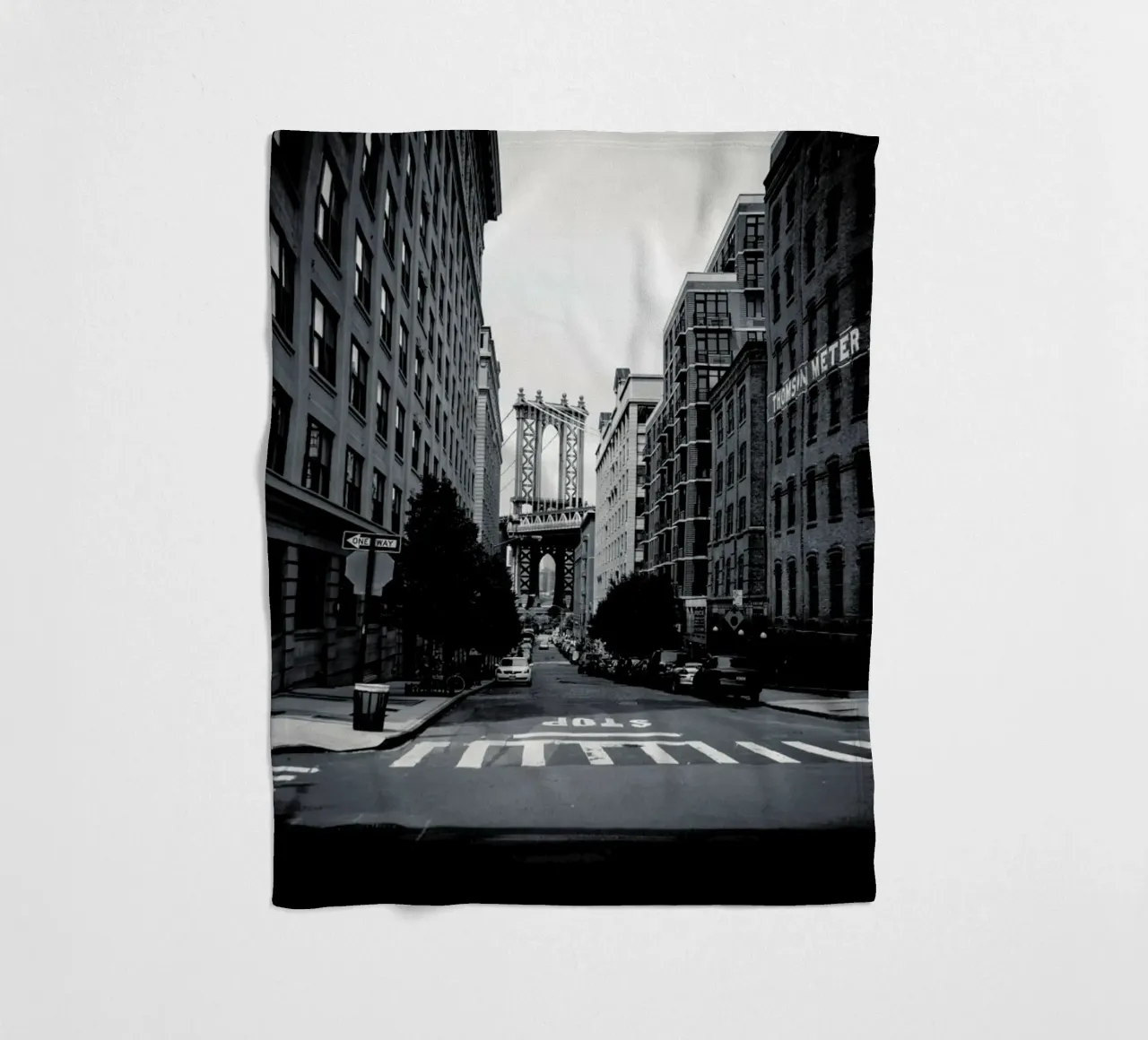 New York coperta in pile da Flo Klein