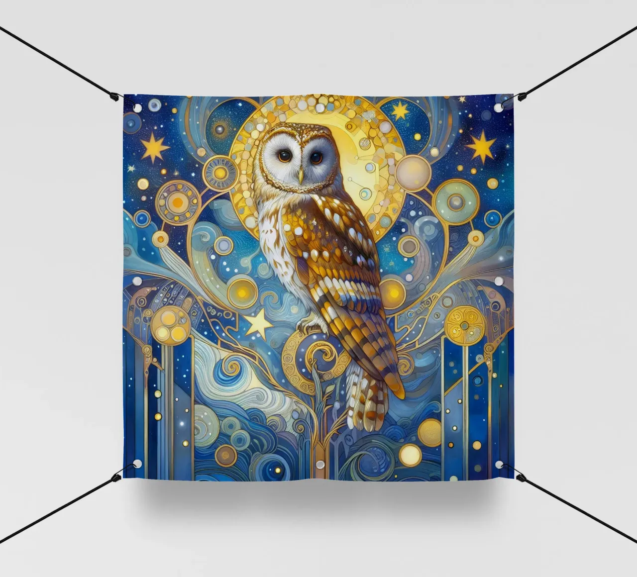 Schleiereule telo in pvc da Art-Nouveau-Dsg