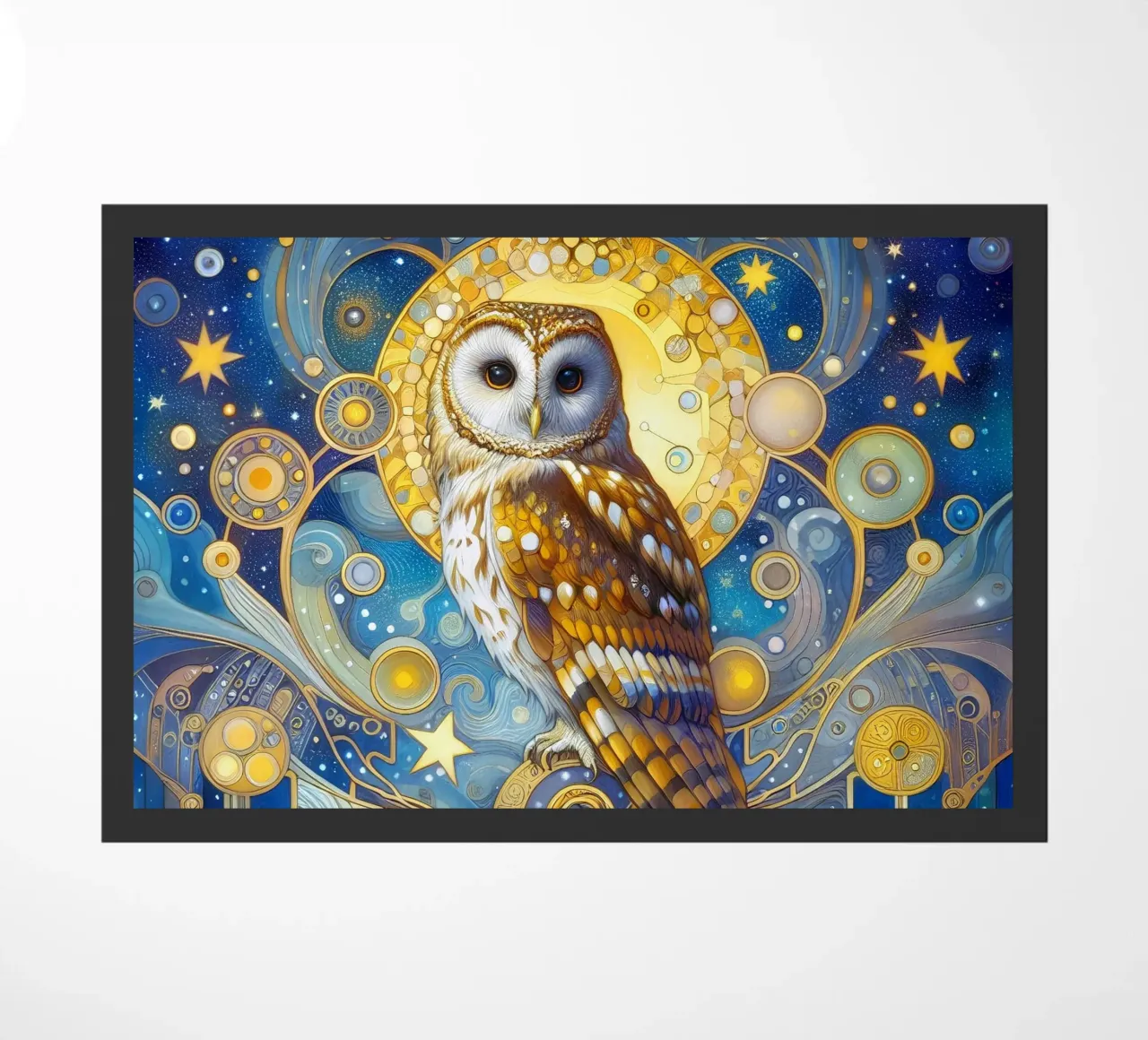 Schleiereule zerbino da Art-Nouveau-Dsg