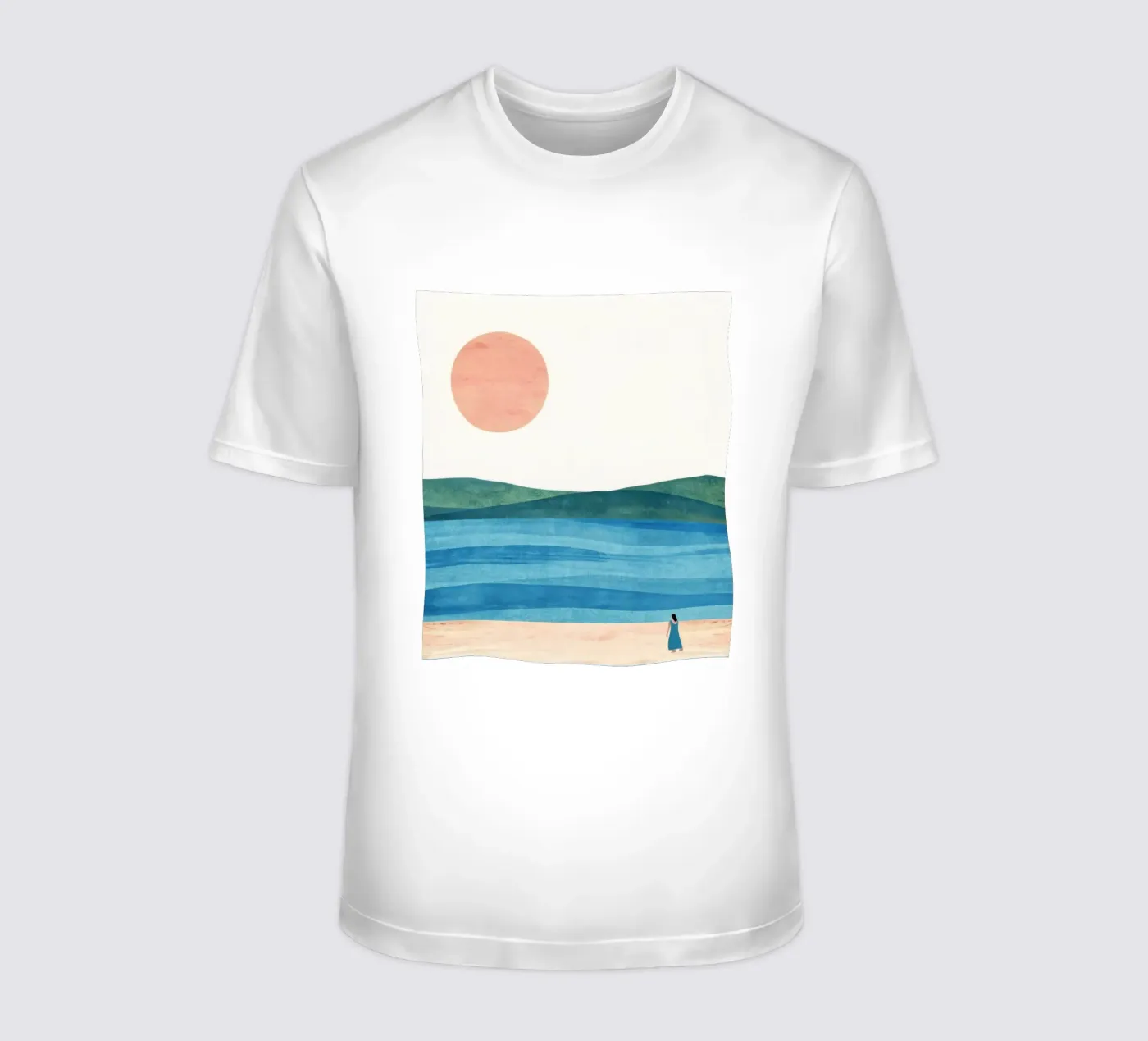 Spiaggia t-shirt da ART4U