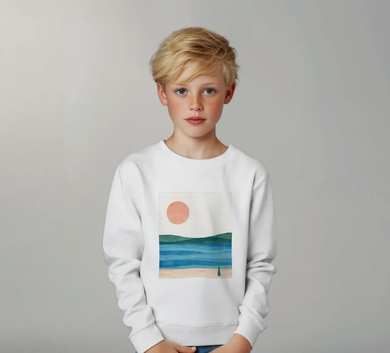 Spiaggia felpa bambino da ART4U