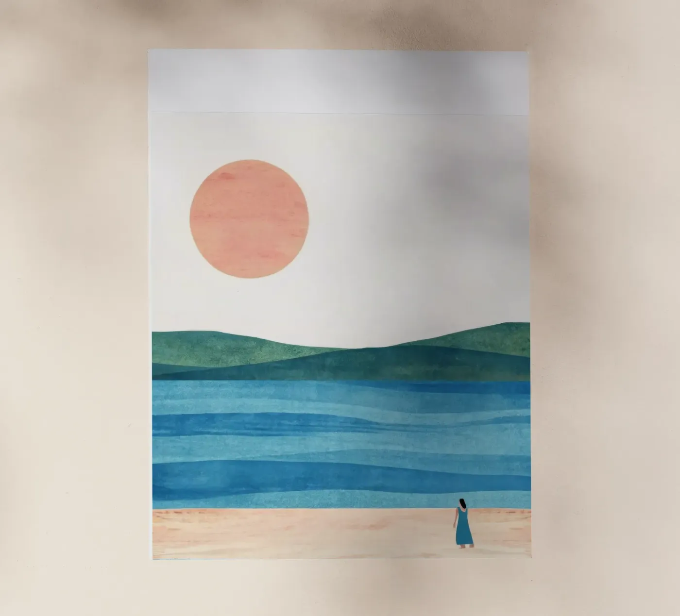 Spiaggia pellicola backlit da ART4U