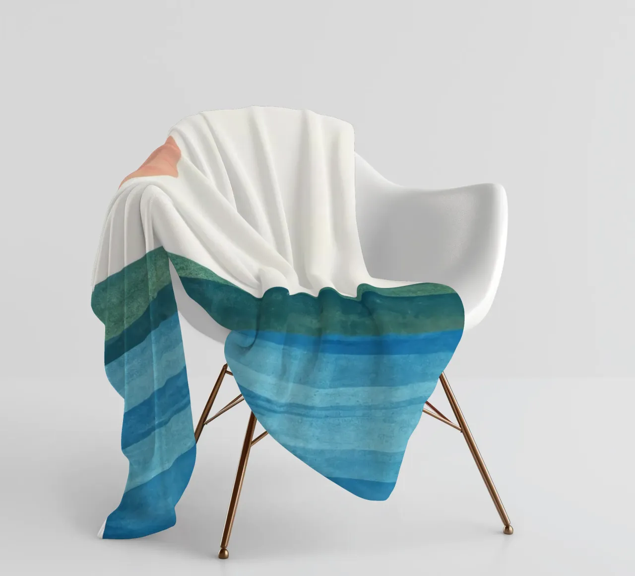 Strand fleecedeken van ART4U