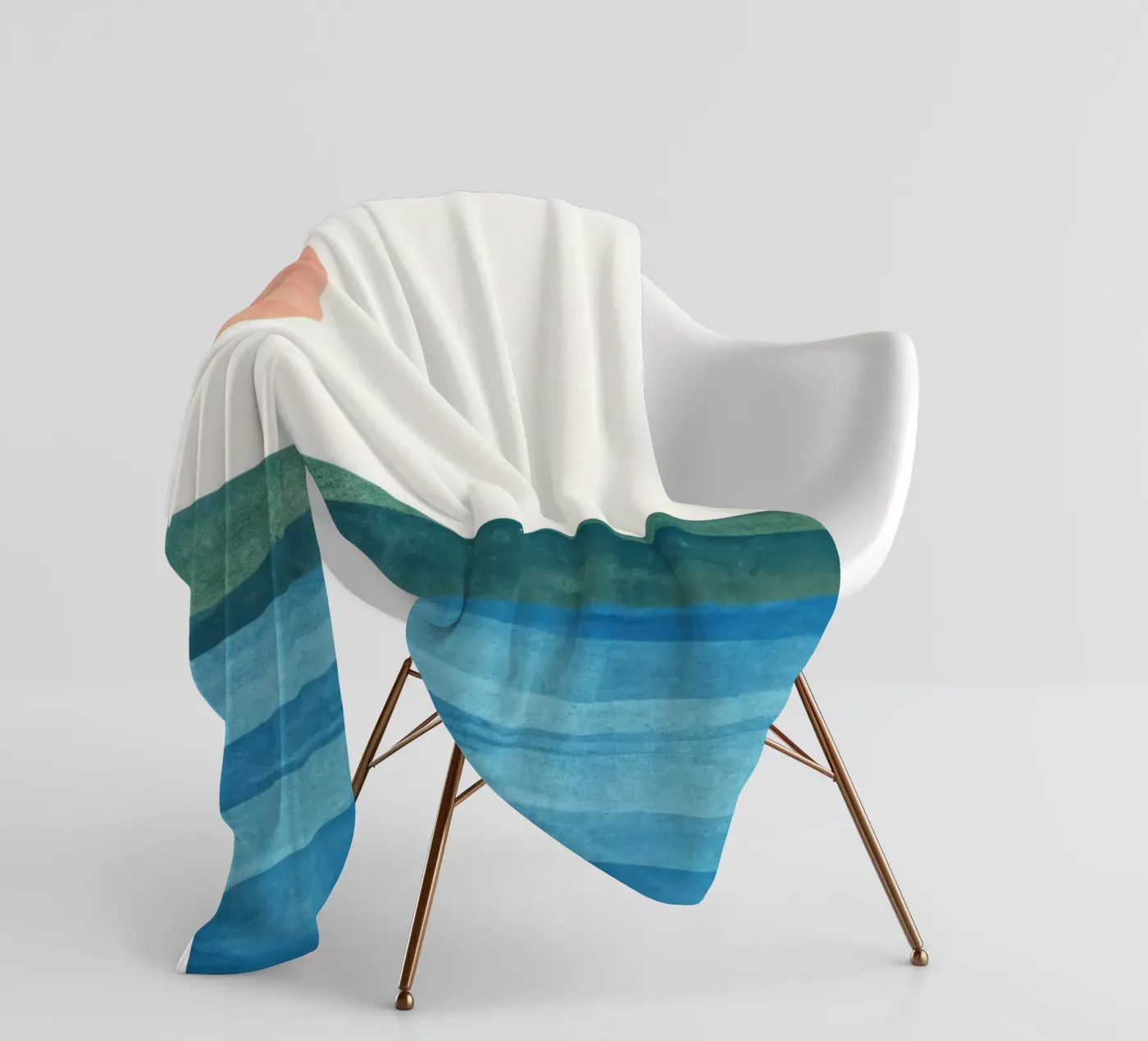 Strand fleecedeken van ART4U