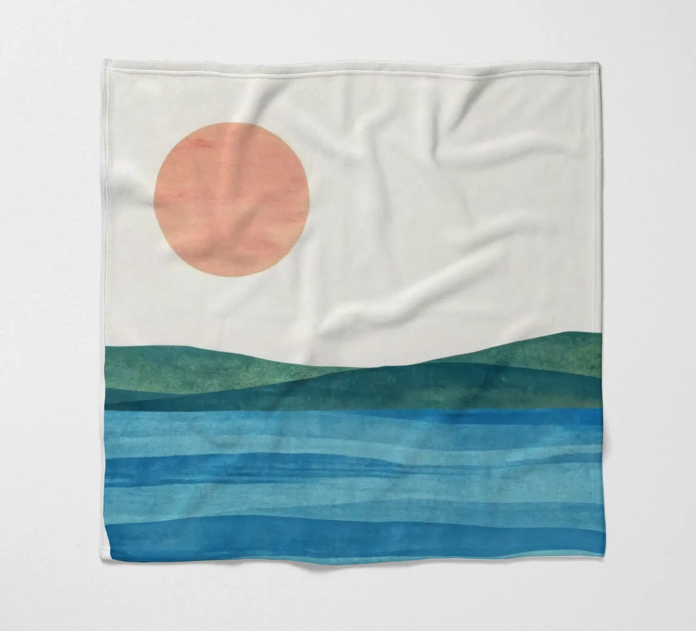 Strand fleecedeken van ART4U