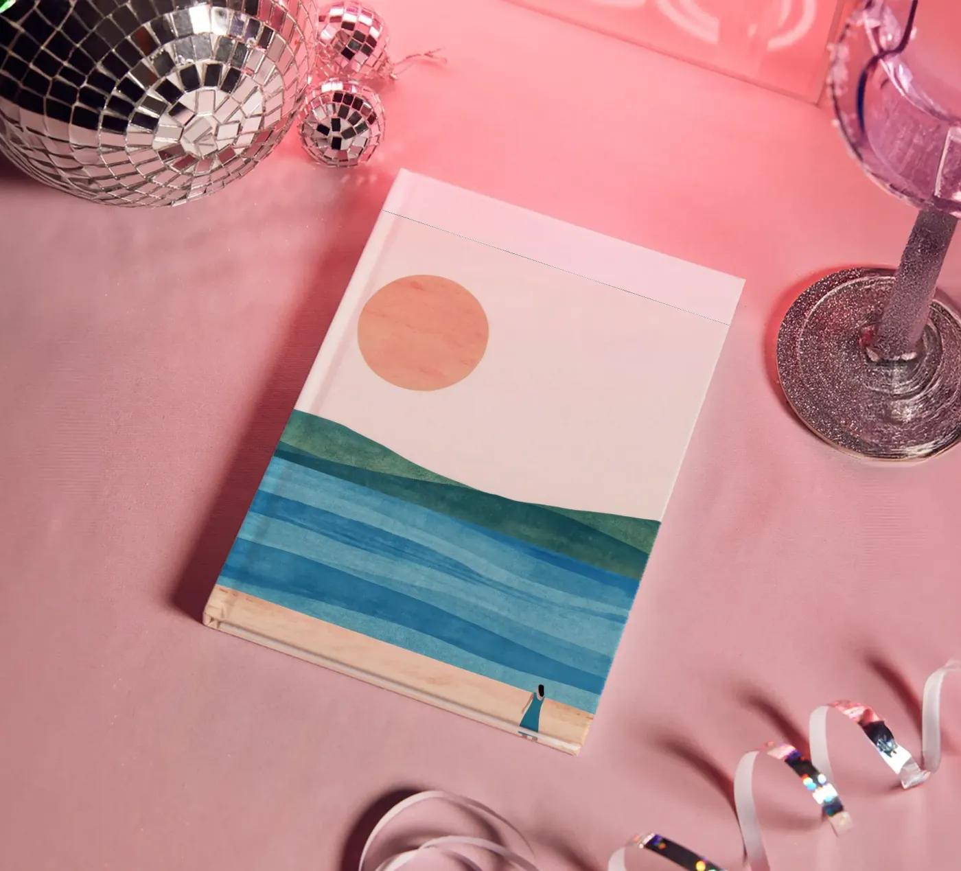 Beach notebook by ART4U