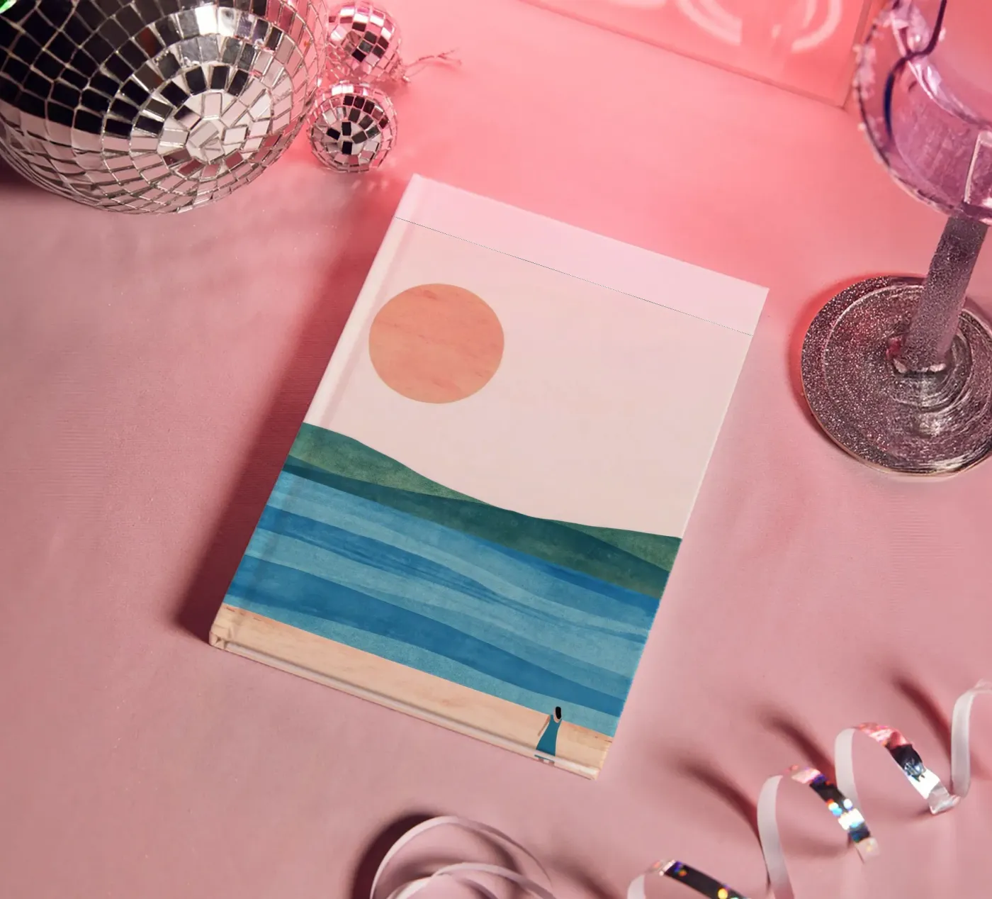 Beach notebook by ART4U