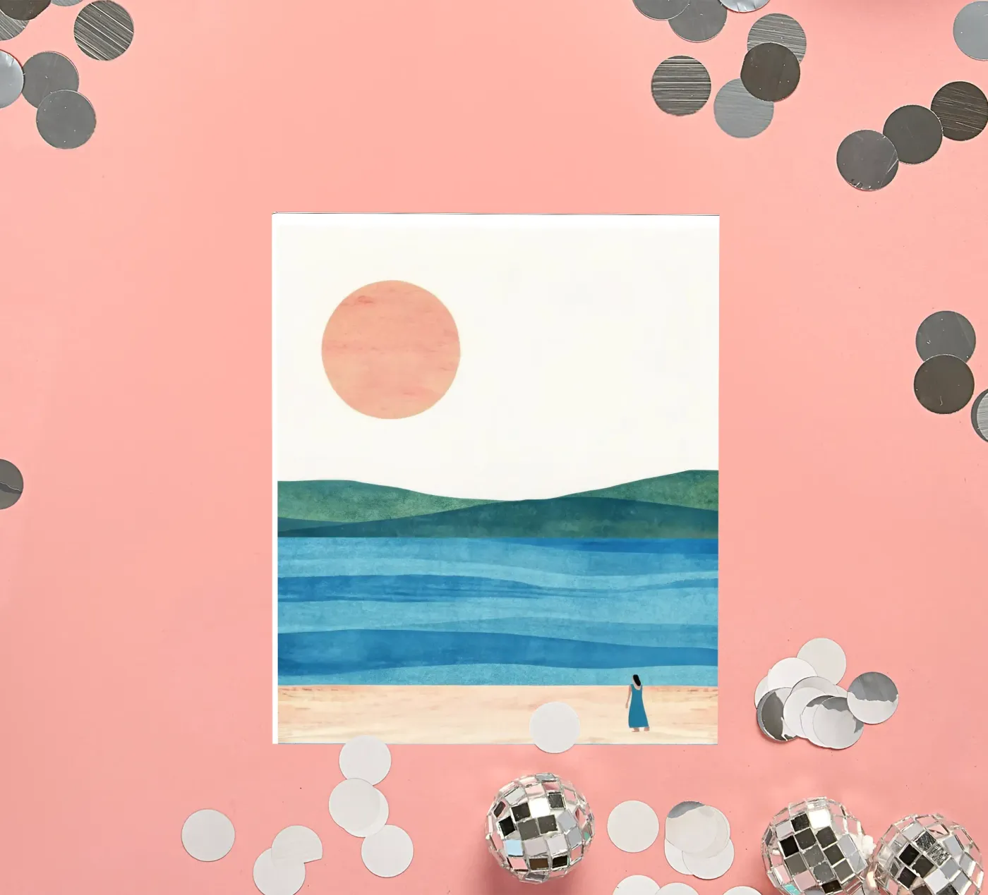 Beach sticker by ART4U