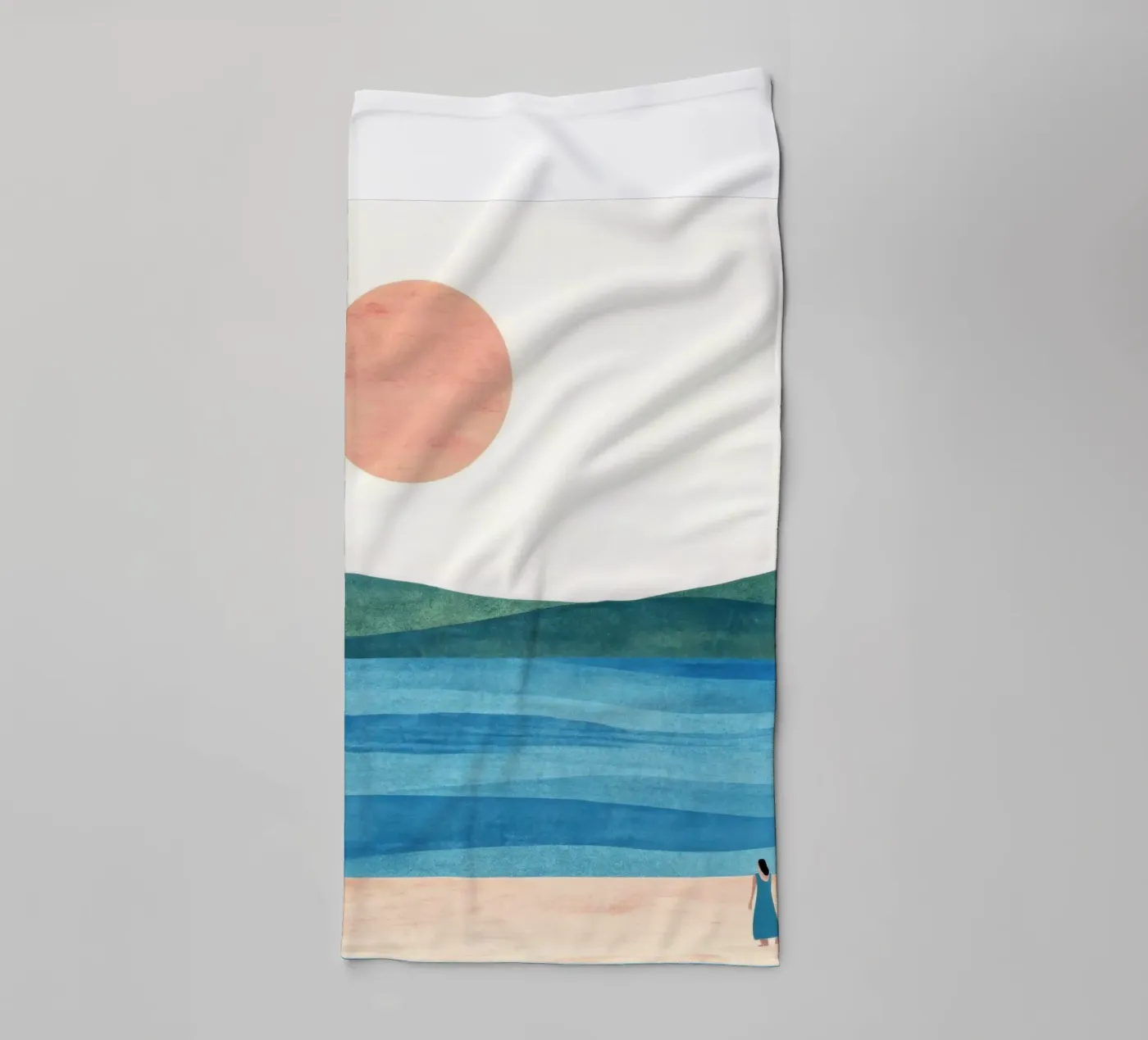 Beach towel by ART4U