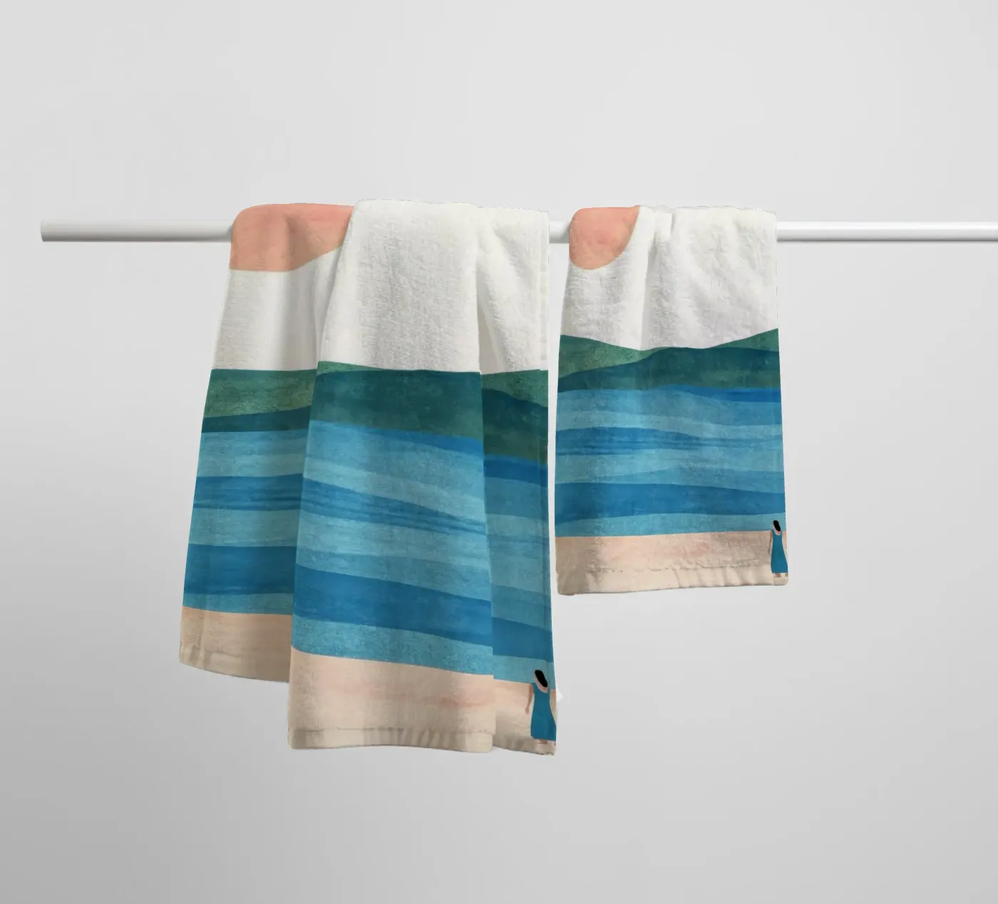 Beach towel by ART4U