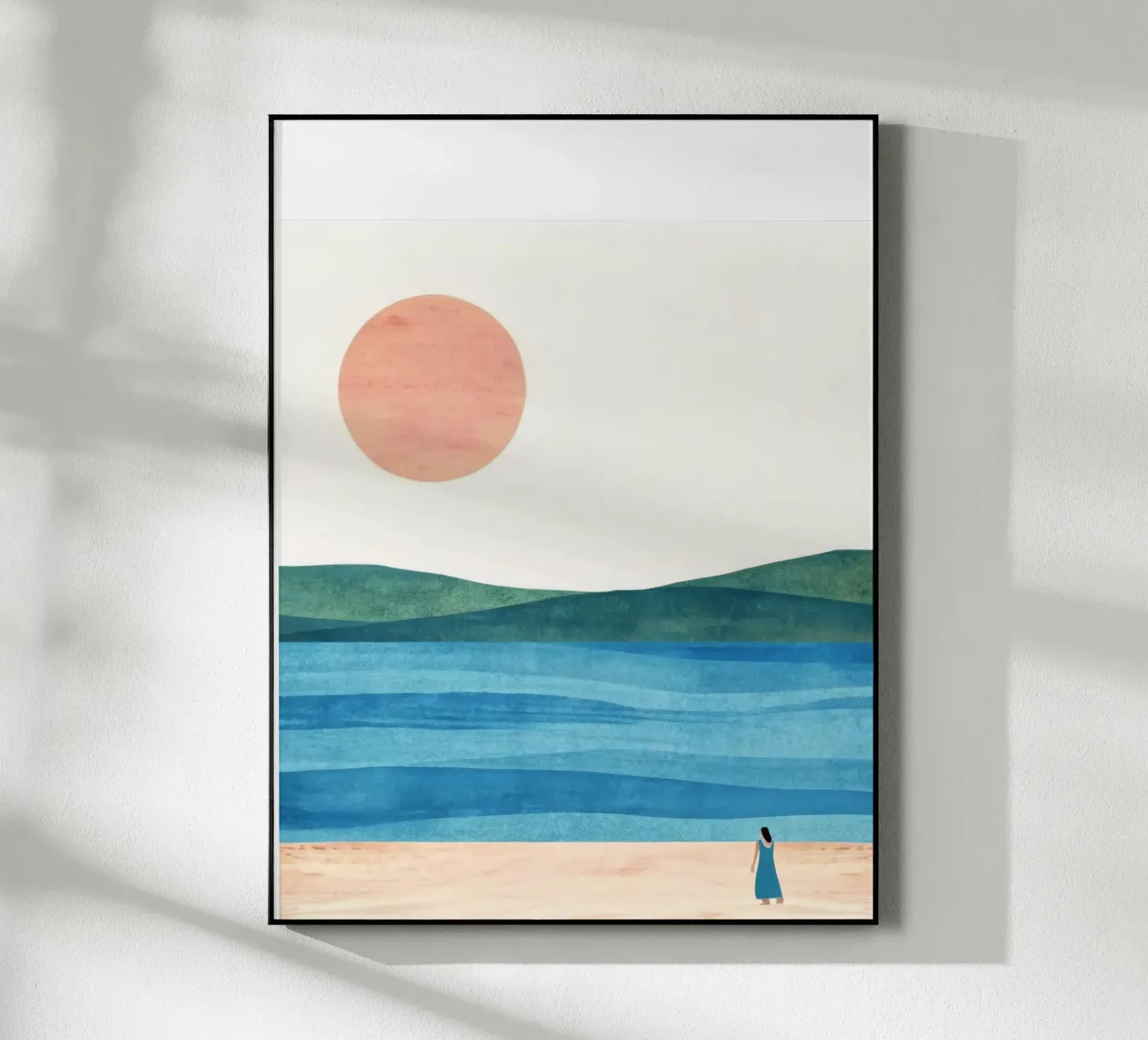 Beach Acryl-Glas von ART4U