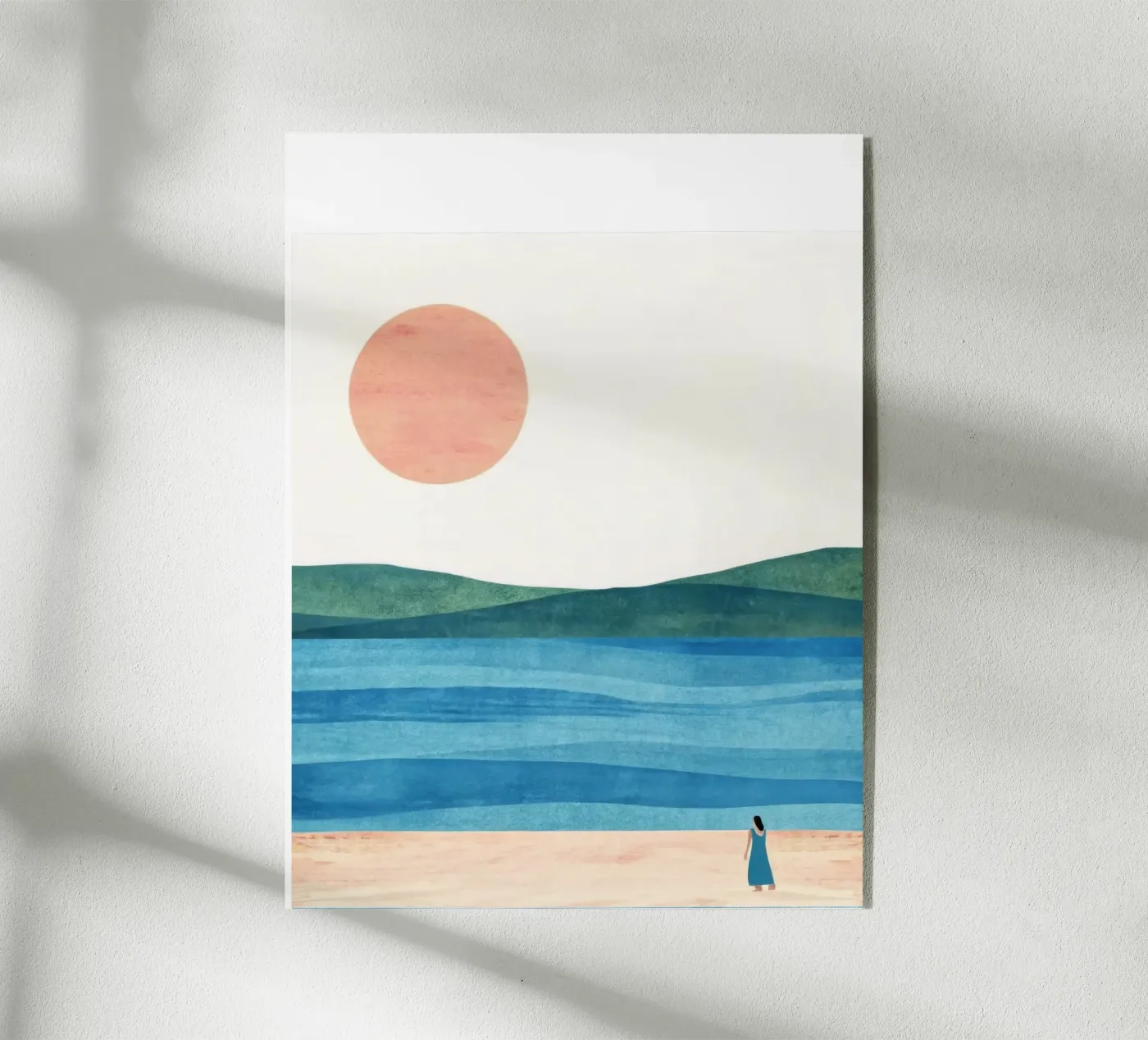 Beach Acryl-Glas von ART4U