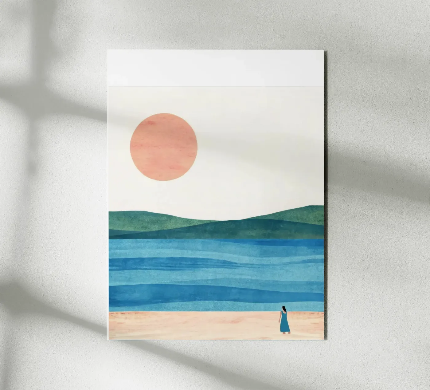 Beach forex plate by ART4U