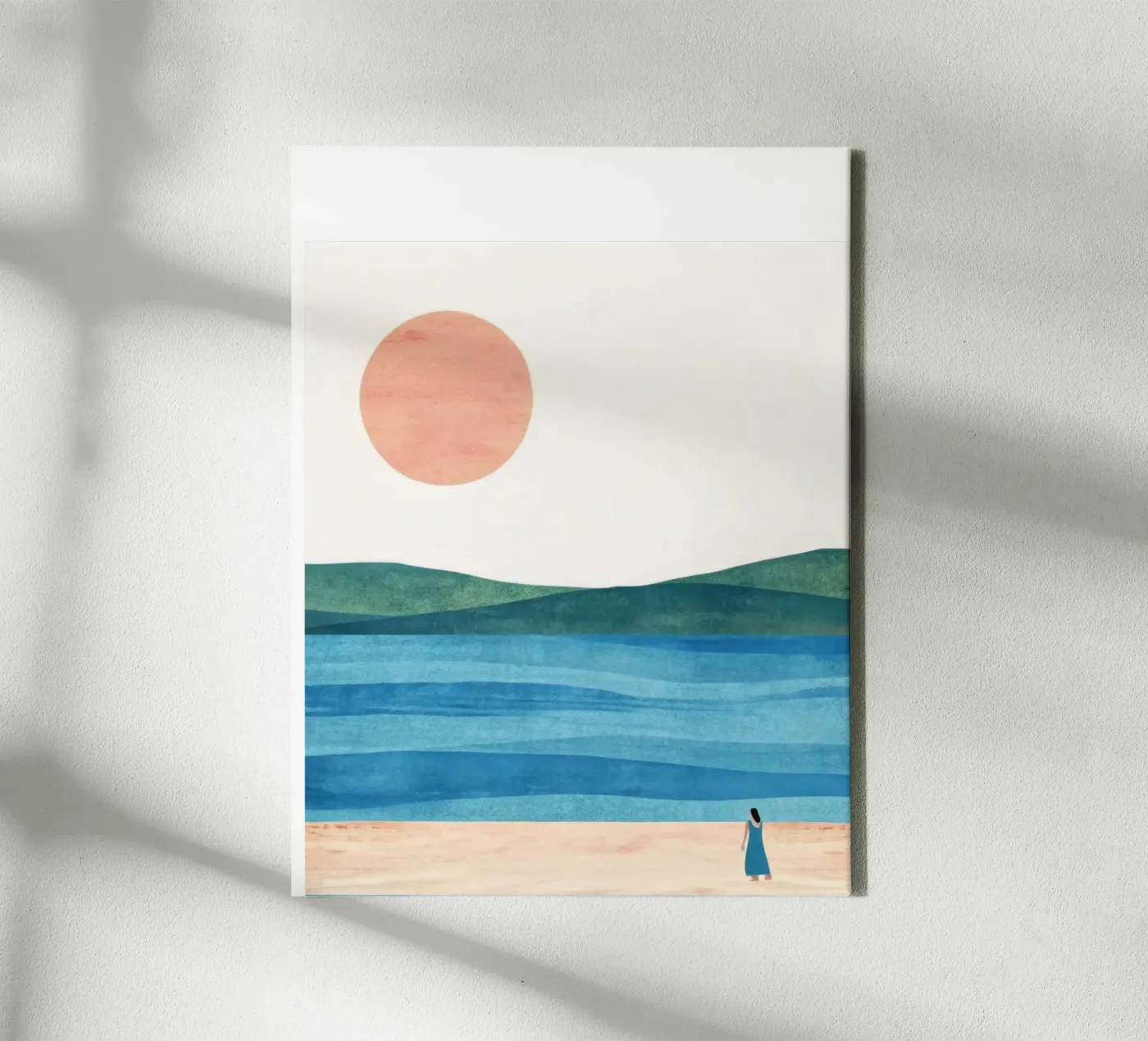 Beach Leinwand von ART4U