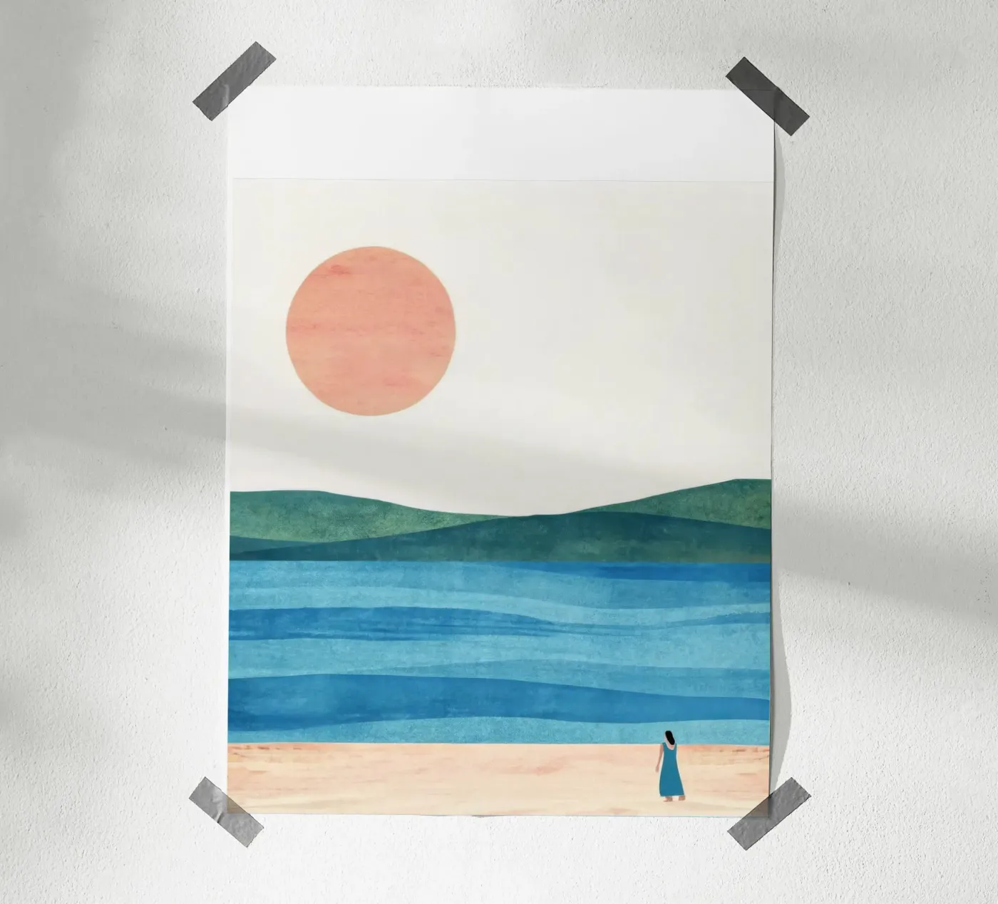 Spiaggia poster da ART4U