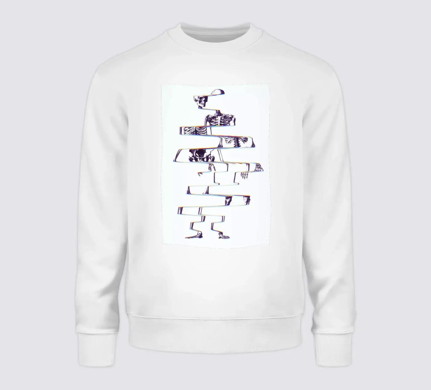 Skeleton sweatshirt by Ali Gulec