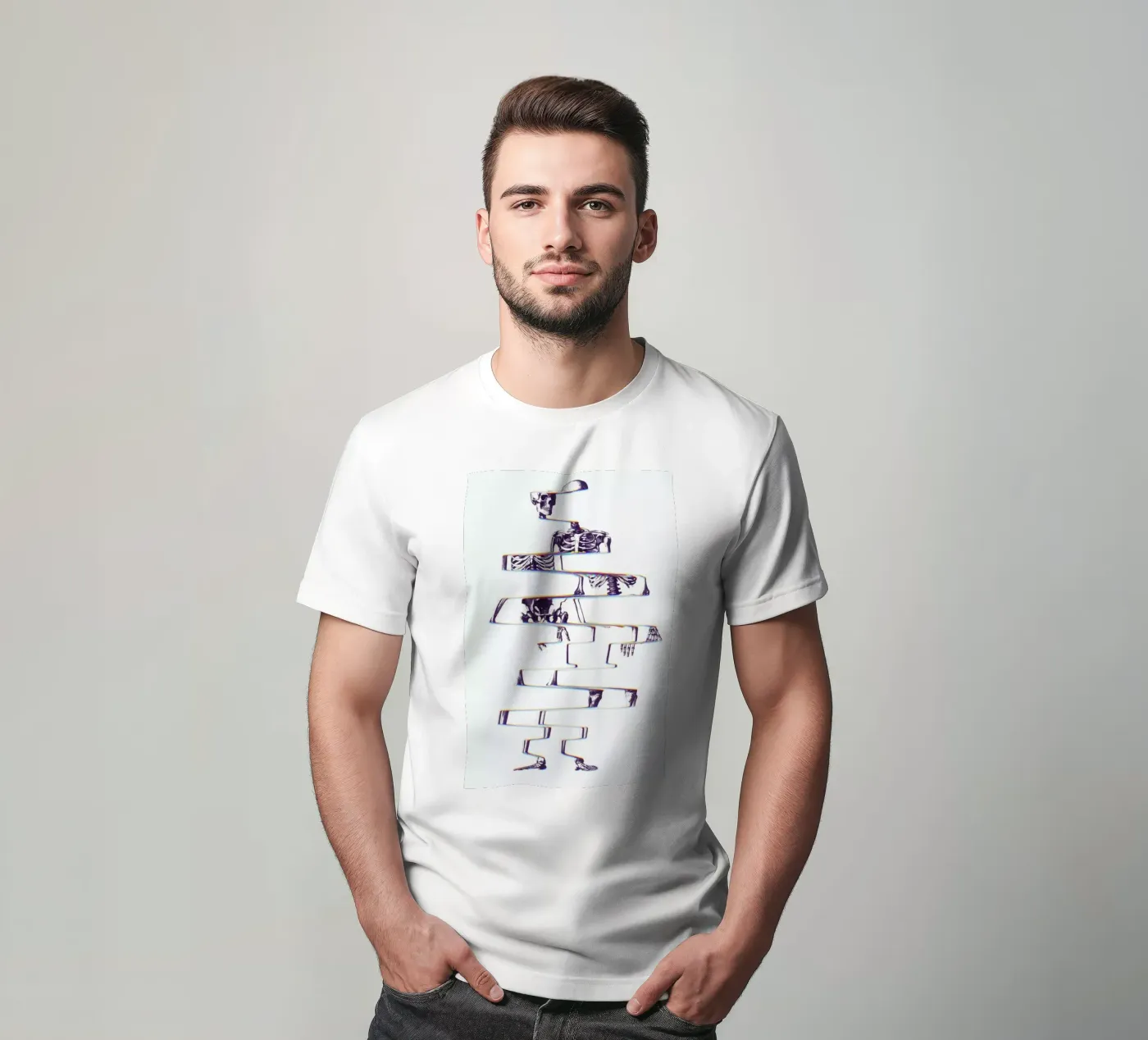 Skeleton t-shirt da Ali Gulec