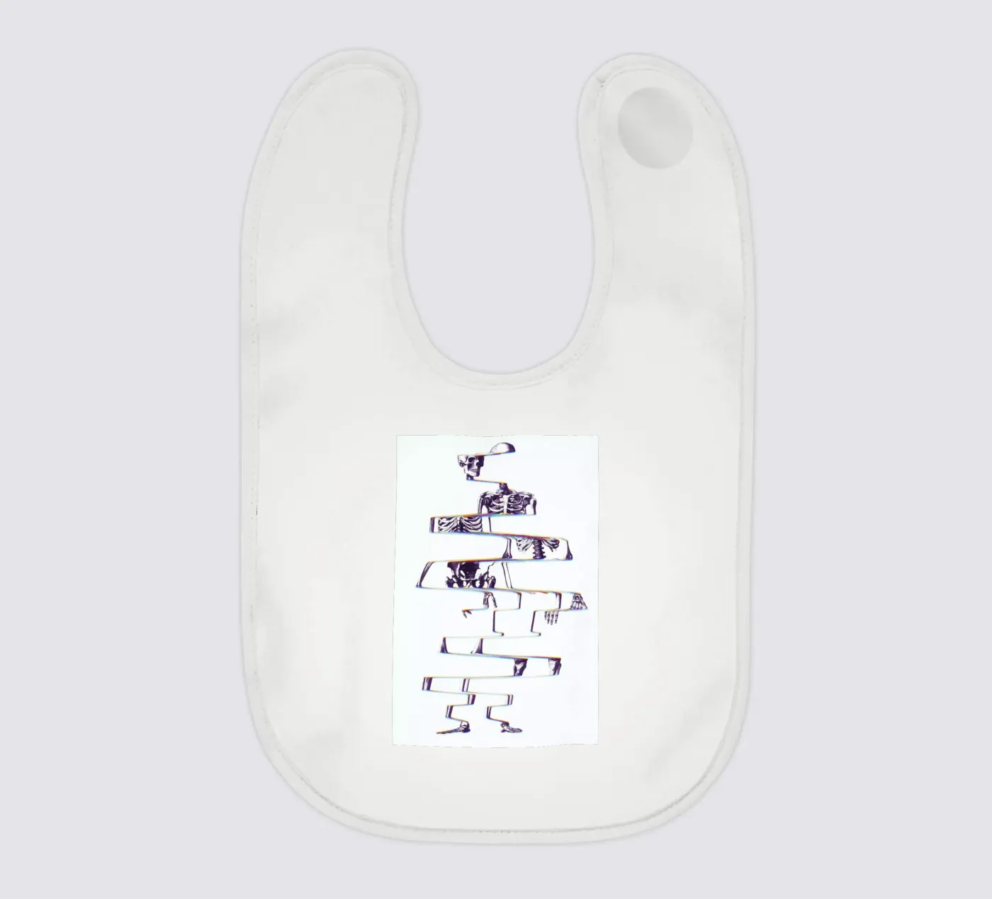 Skeleton baby slabbetje van Ali Gulec