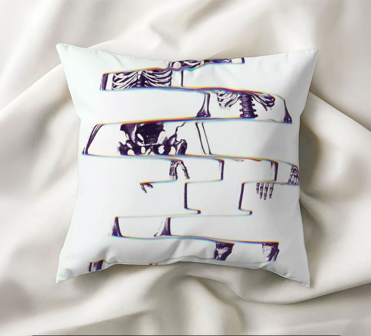 Skeleton cuscino da Ali Gulec