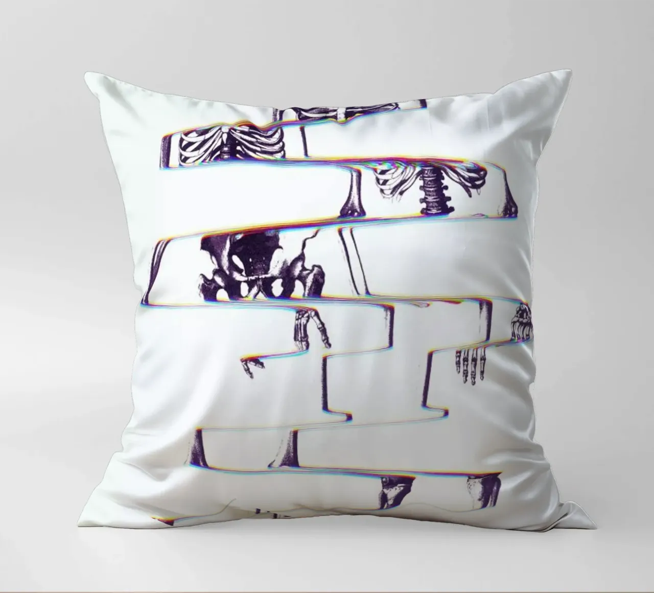Skeleton cuscino da Ali Gulec