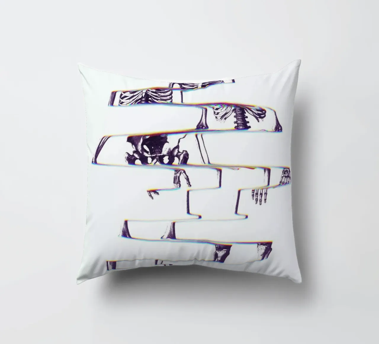 Skeleton cuscino da Ali Gulec