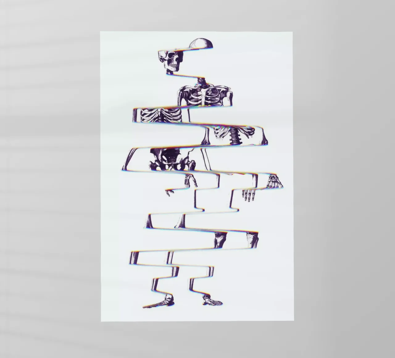 Skeleton pellicola backlit da Ali Gulec