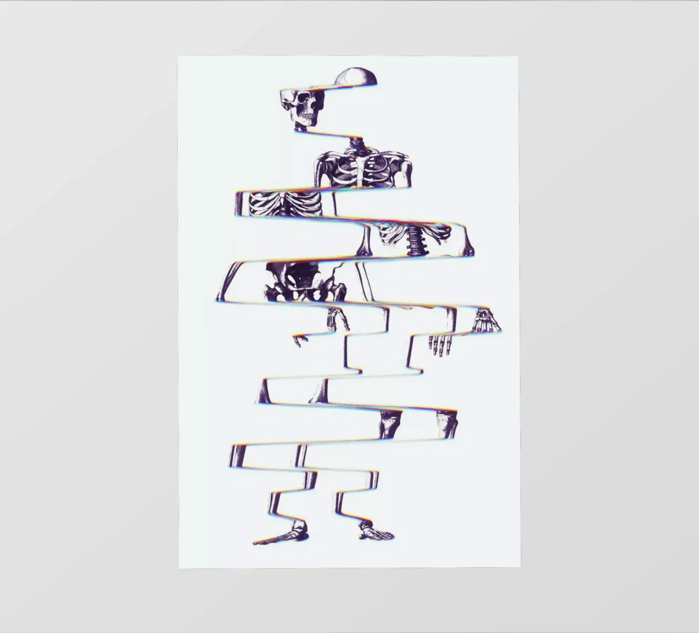 Skeleton telo in pvc da Ali Gulec