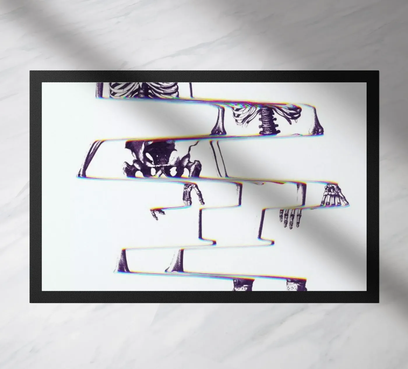 Skeleton Fußmatte von Ali Gulec