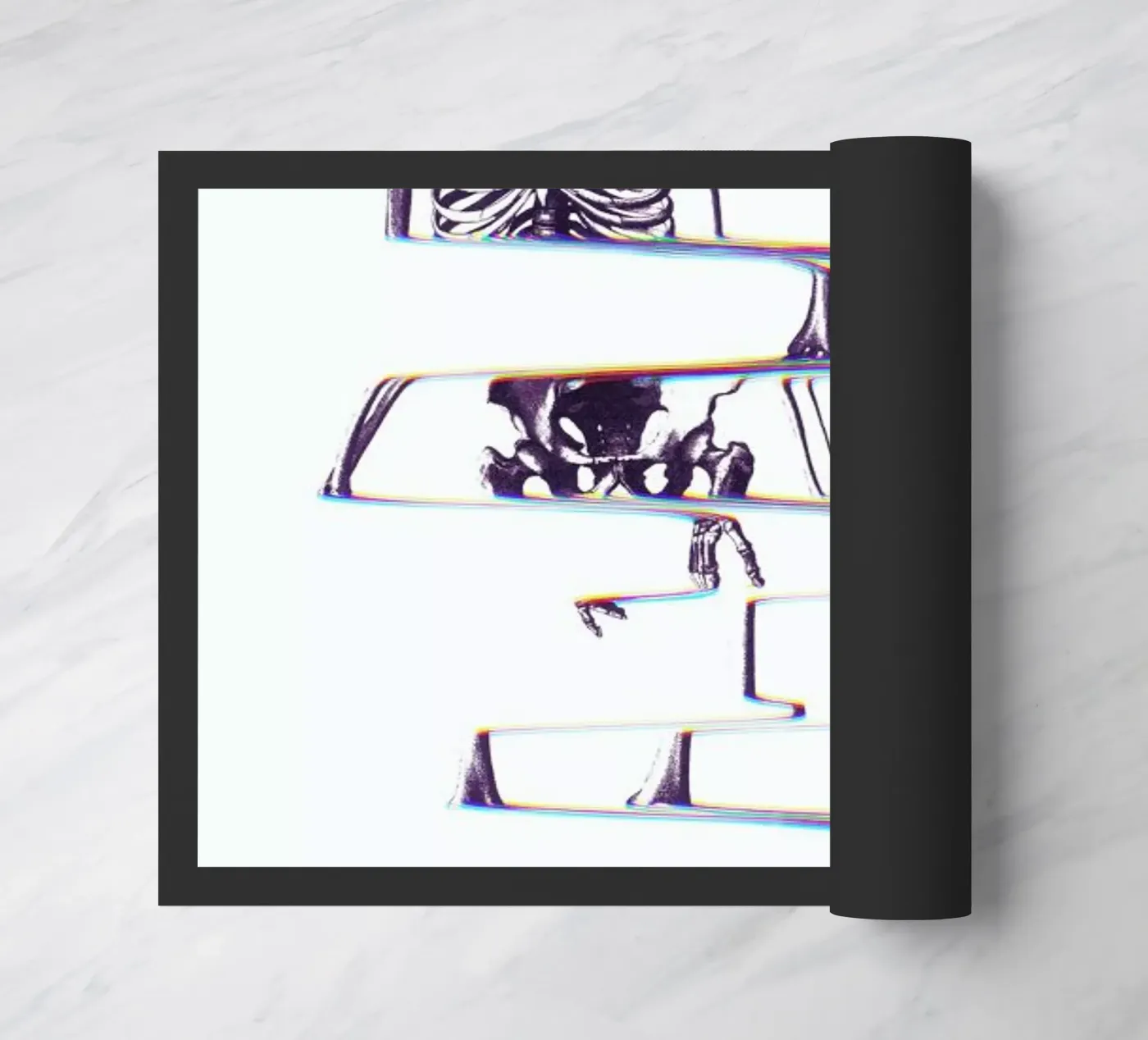 Skeleton Fußmatte von Ali Gulec