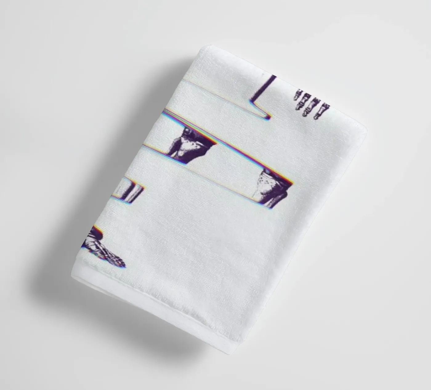 Skeleton towel by Ali Gulec
