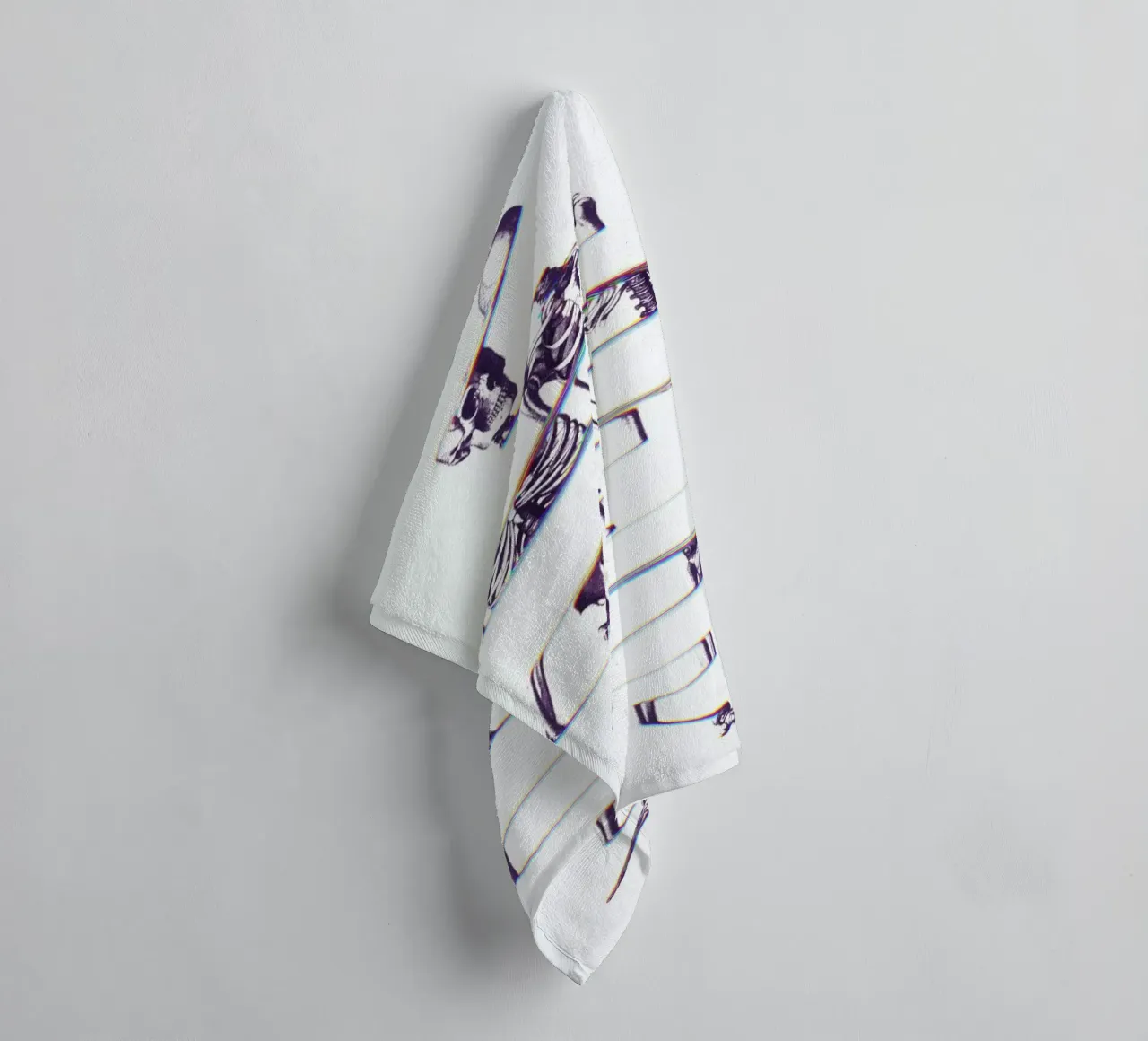 Skeleton badhanddoek van Ali Gulec