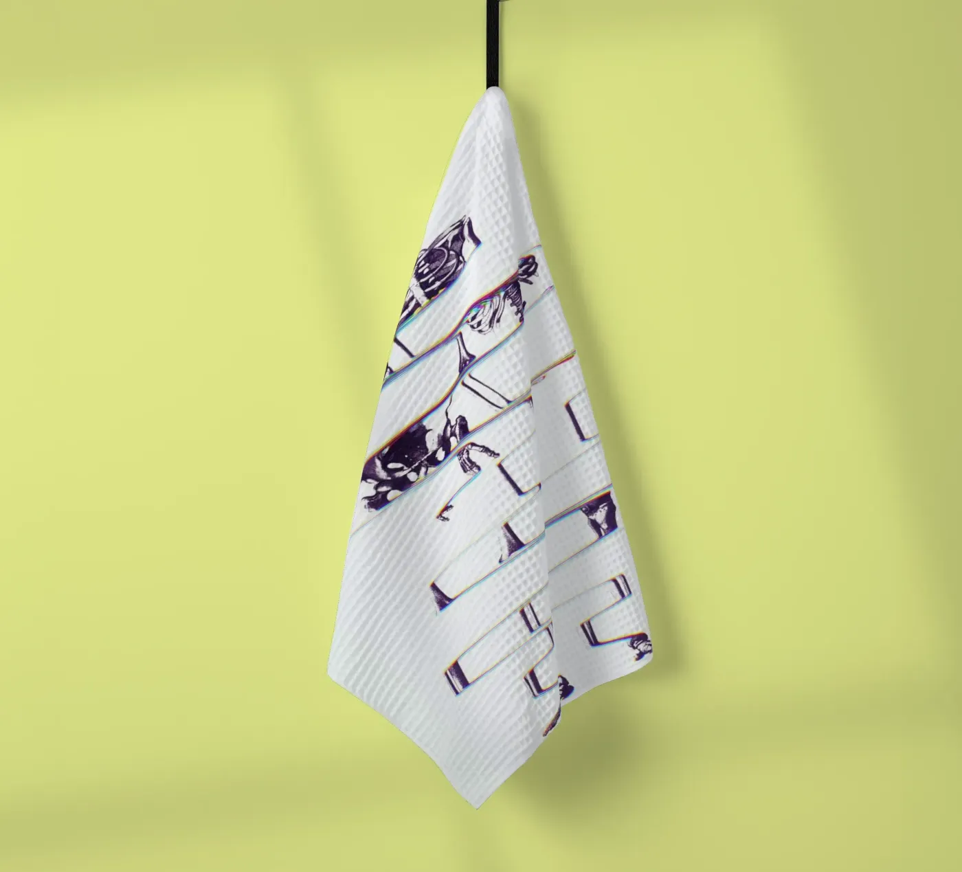 Skeleton Geschirrtuch von Ali Gulec