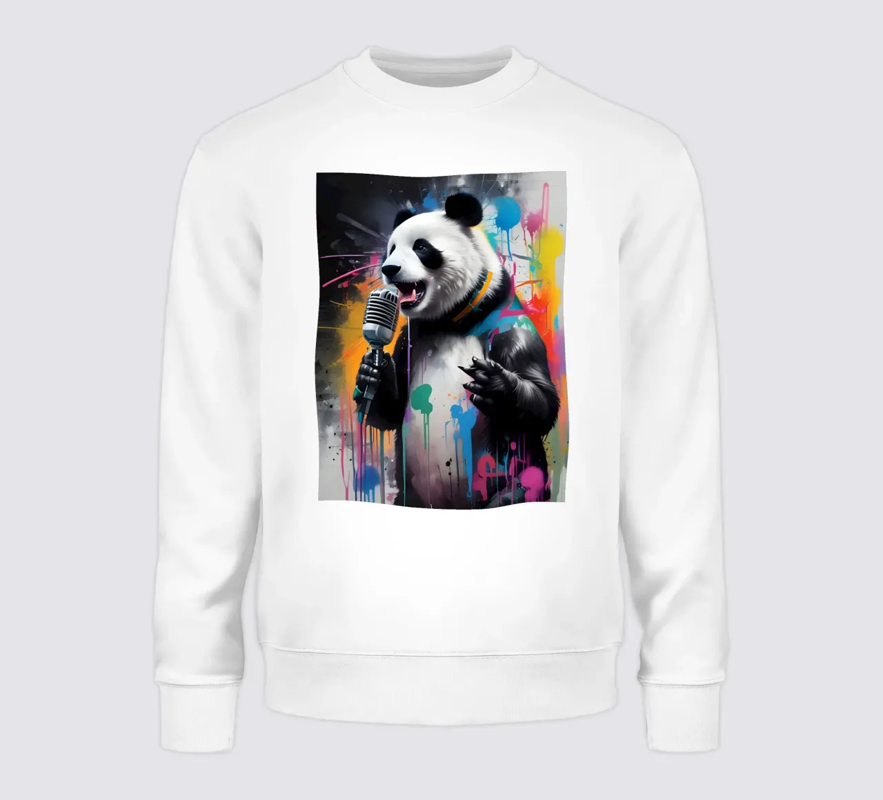 Panda canta le voci felpa da MakArena