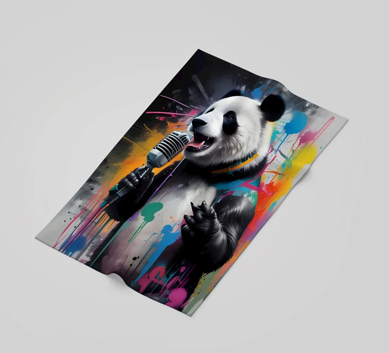 Panda canta le voci telo mare da MakArena