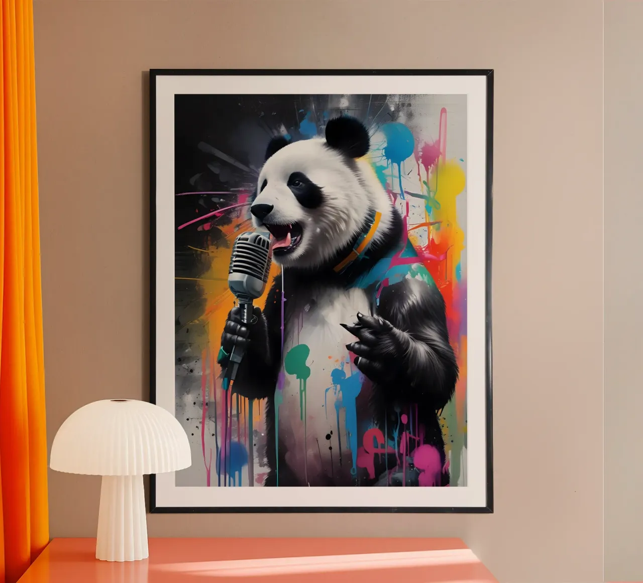 Panda canta le voci carta hahnemühle da MakArena