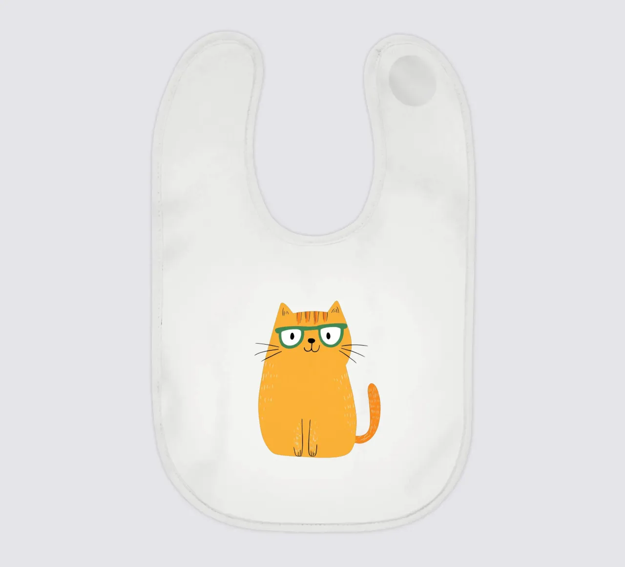 Gatto carino bavaglino da HookASmile