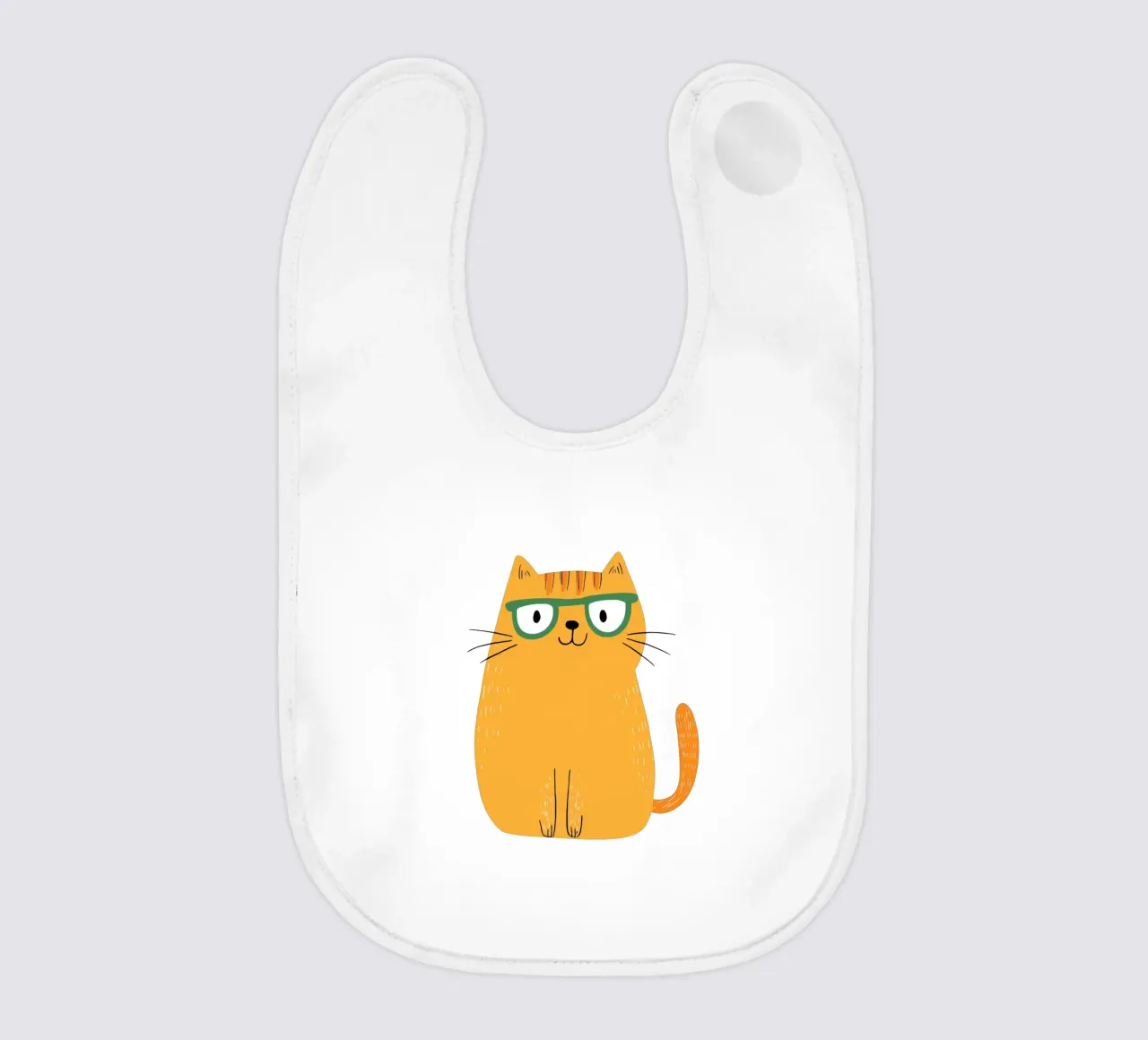 Gatto carino bavaglino da HookASmile