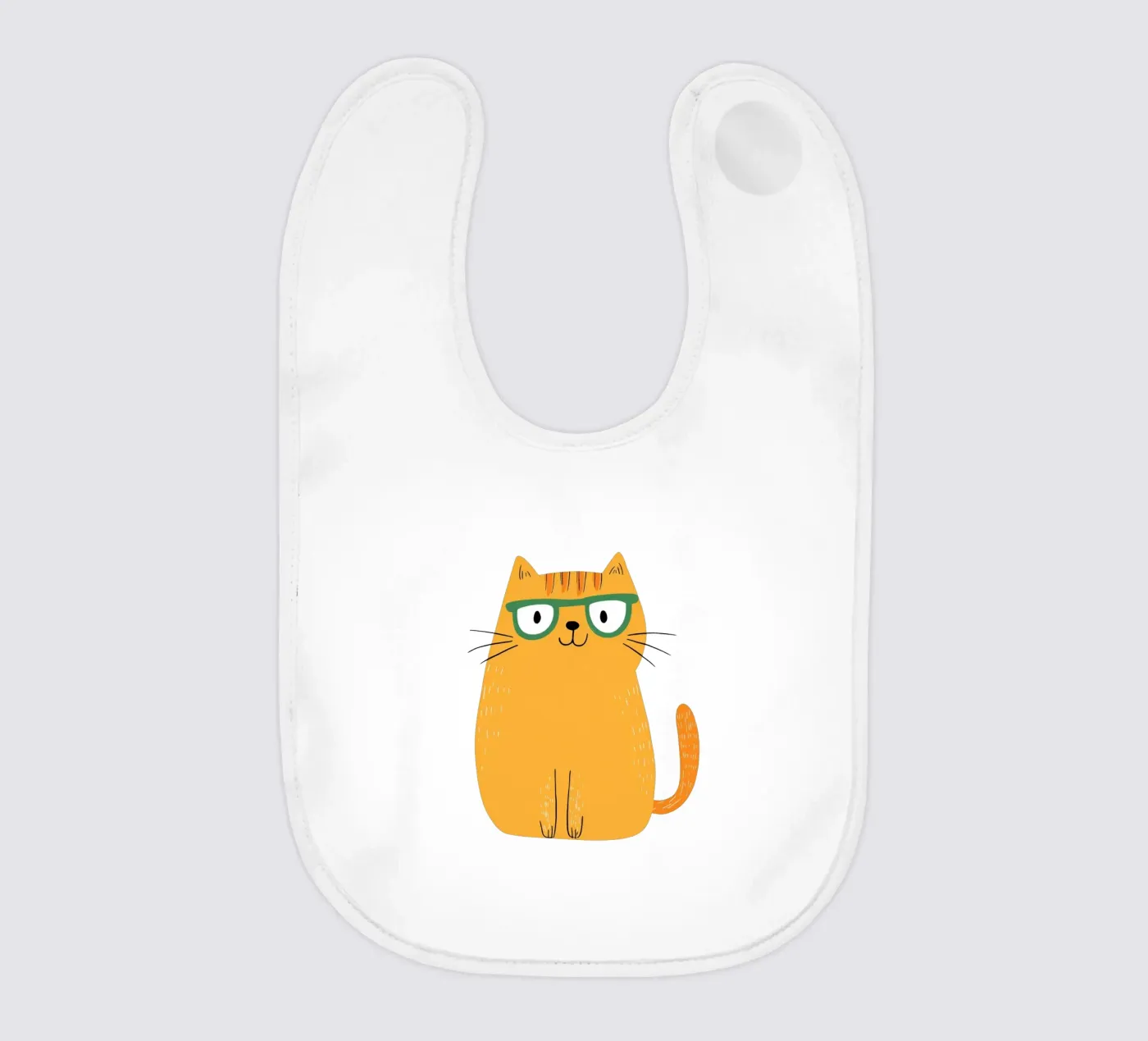 Cute Cat baby bib by HookASmile
