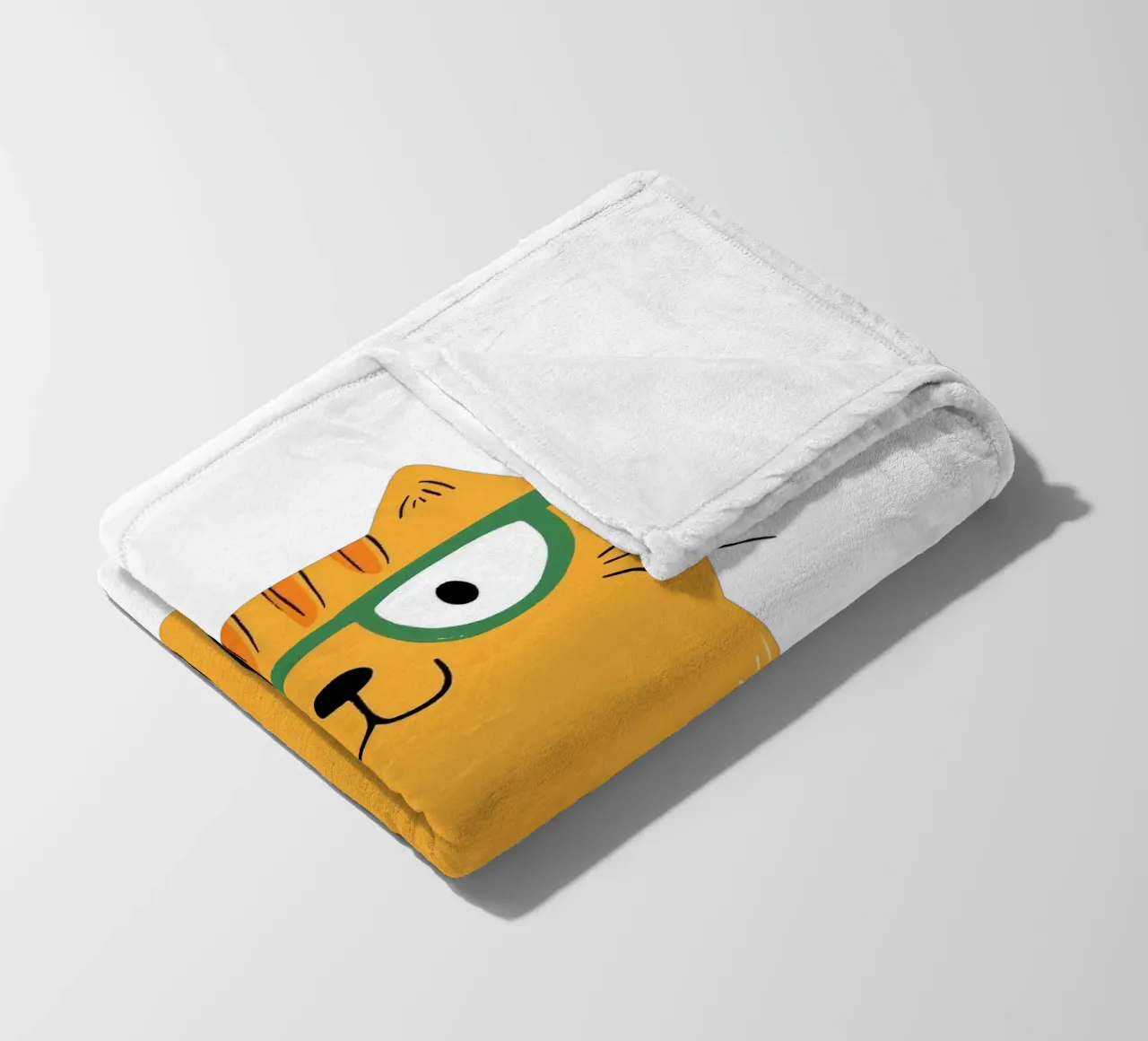 Gatto carino coperta in pile da HookASmile