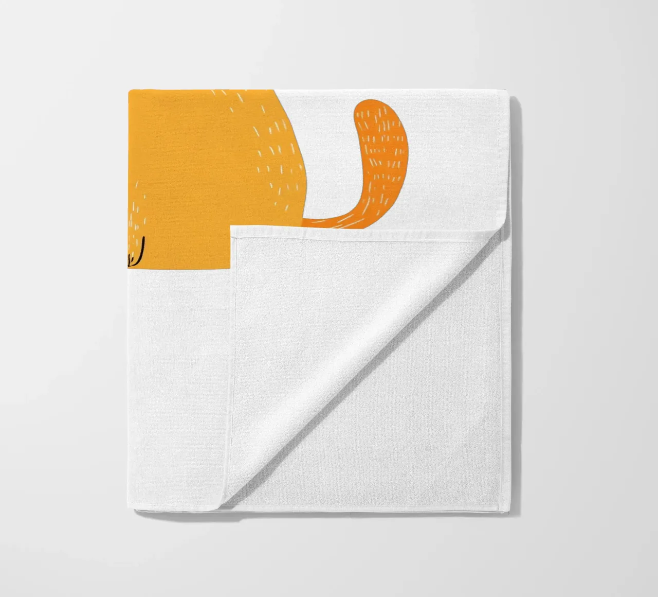 Gatto carino telo mare da HookASmile