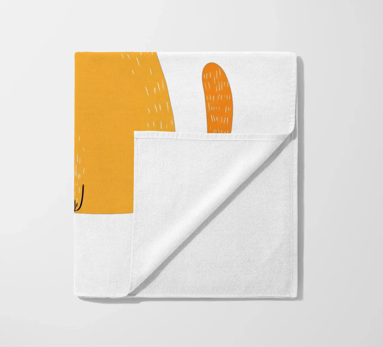 Gatto carino telo mare da HookASmile