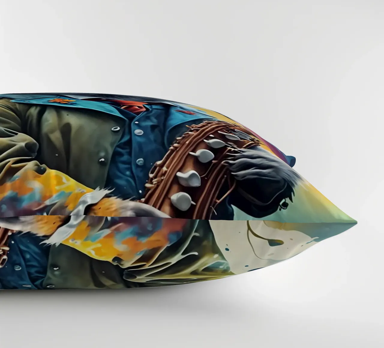 Procione e sassofono cuscino da MakArena