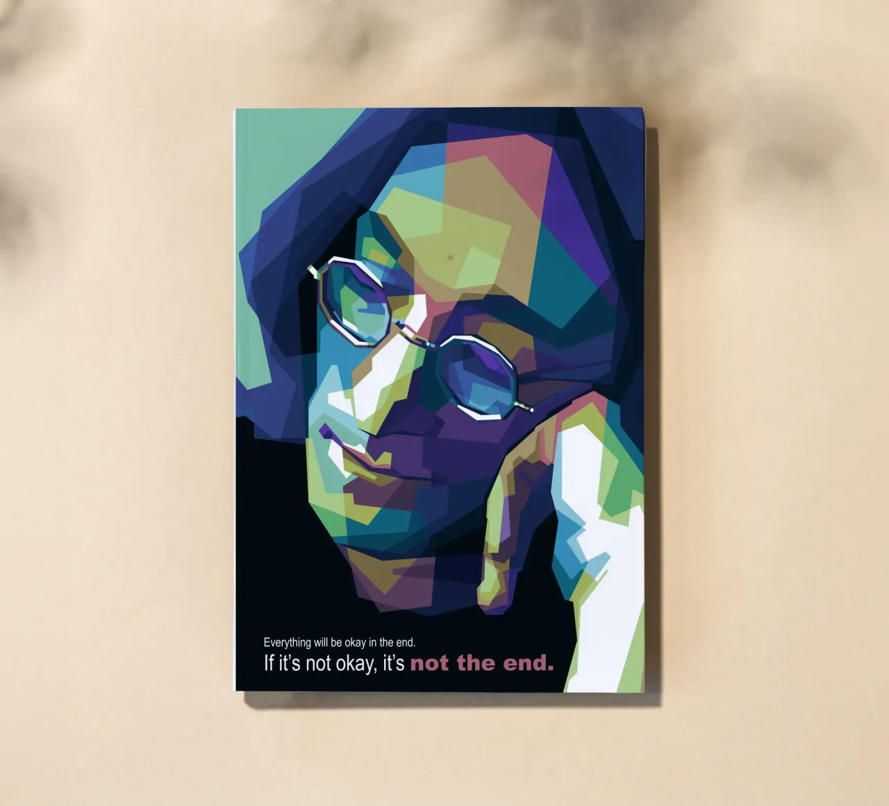 Uiteindelijk komt alles goed. notitieboek van Alkahfsmart