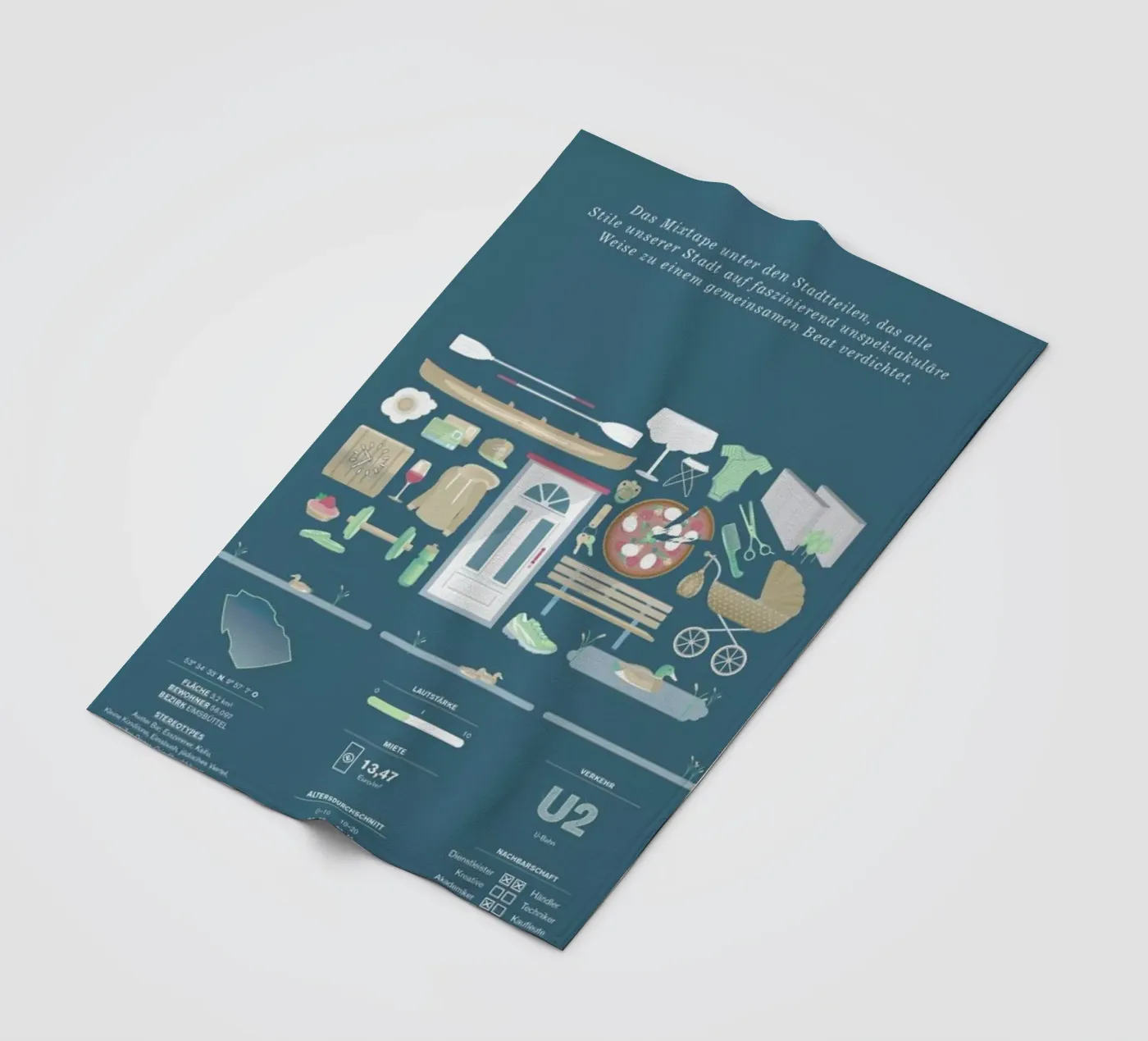 Eimsbüttel coperta in pile da Bureau Bald GmbH