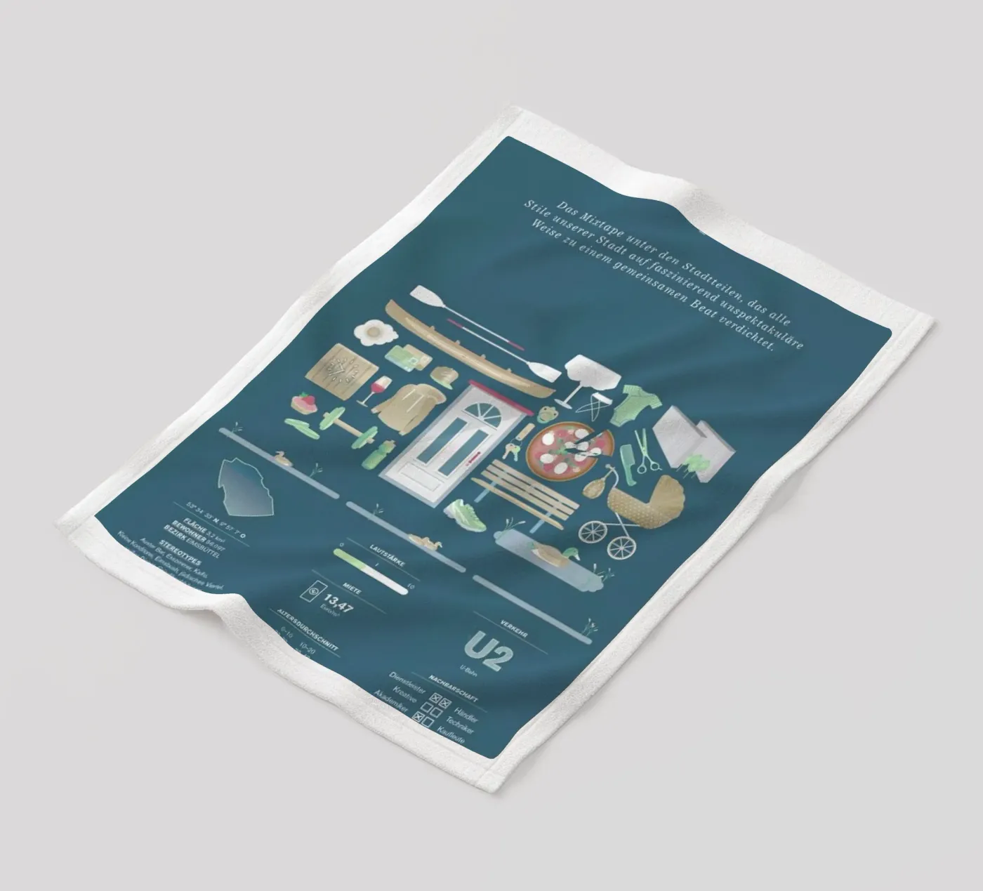 Eimsbüttel coperta in pile da Bureau Bald GmbH