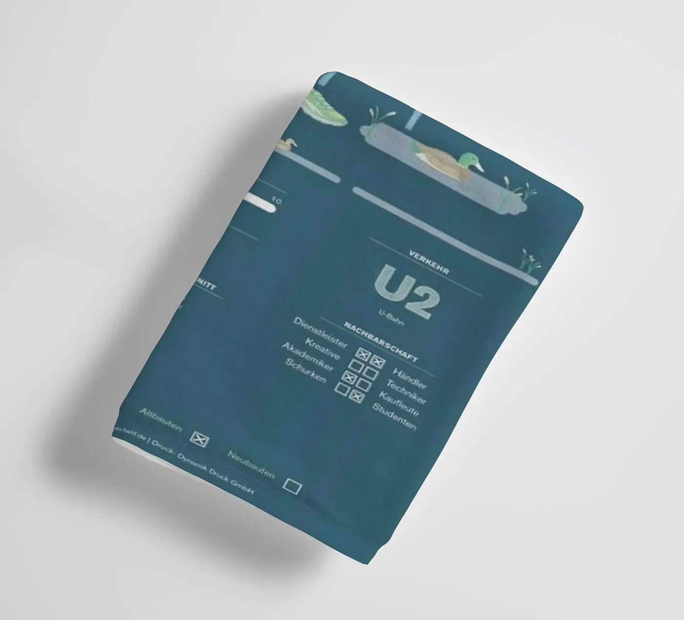 Eimsbüttel badhanddoek van Bureau Bald GmbH